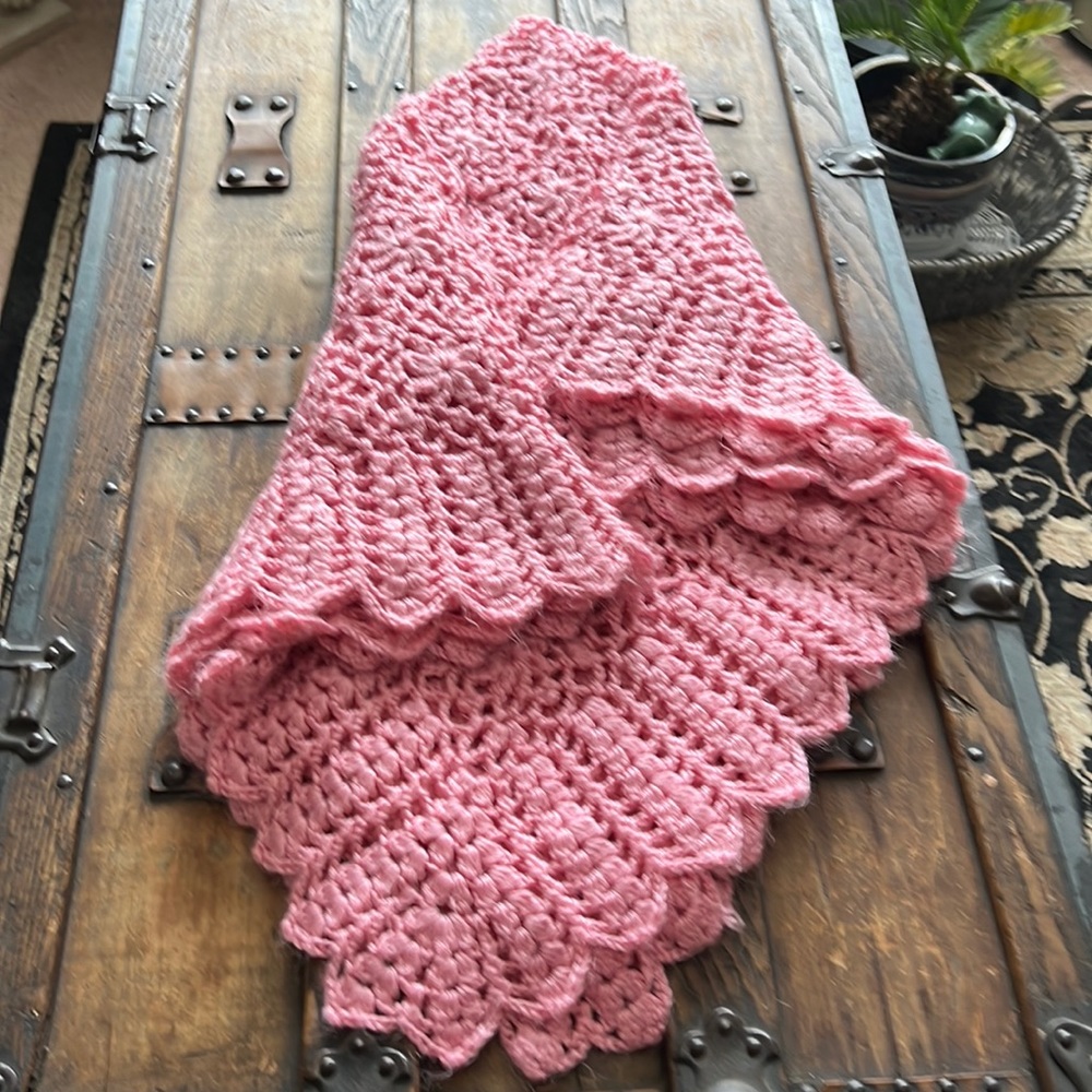 Hand Made Crochet Throw Blanket